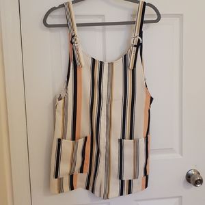 Forever 21 Striped Romper